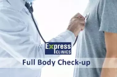 Modern health guide with full body checkup