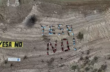 Jóvenes Ecologistas Alzan la Voz: ¡No al Recrecimiento del Embalse de Yesa!