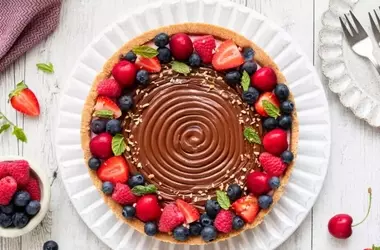 Torta fredda alla Nutella