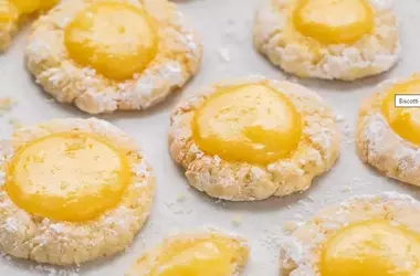 Deliziosi Biscotti al Lemon Curd: Una Pausa Dolce Raffinata