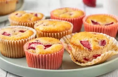Muffin alle fragole