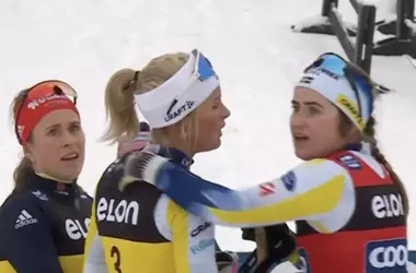 Ebba Andersson Chiarisce la Dinamica della Competizione con Frida Karlsson