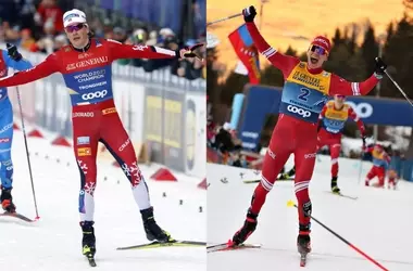 Dibattito acceso tra Bolshunov e Klæbo sullo skiathlon olimpico