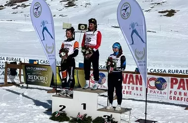 Debertolis e Carrara Trionfano ai Campionati Italiani U16 di Sci di Fondo