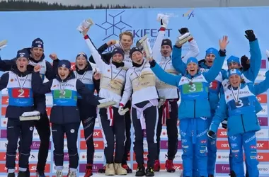 Bronzo per l'Italia nella Staffetta Mista ai Mondiali Junior di Sci di Fondo a Lillehammer