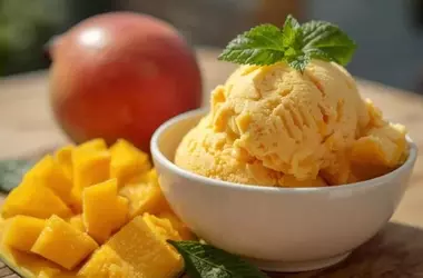 Gelato al Mango Artigianale: Ricetta Facile Senza Gelatiera