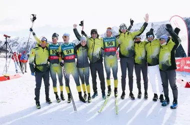 Le Fiamme Gialle Dominano i Campionati Italiani di Sci di Fondo con un Trionfo nella Staffetta Mista