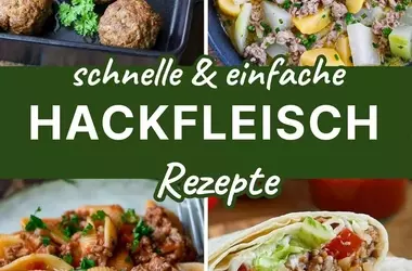 Hackfleisch-Gerichte: Schnelle und vielseitige Küchenideen für den Alltag
