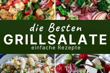 Eine vielfältige Auswahl an Salaten zum Grillen: Einfach, schnell und köstlich