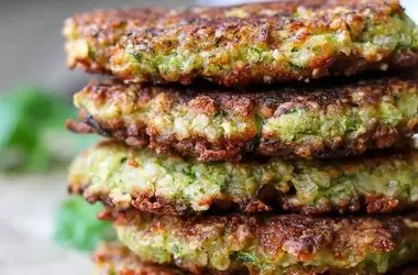 Einfache und Schnelle Zucchinipuffer ohne Mehl