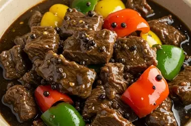 Indonesisches Rindfleisch in pikanter Pfeffersauce: Ein kulinarisches Erlebnis