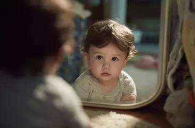 La Fascinación de los Bebés por los Espejos: Un Viaje hacia el Autoconocimiento
