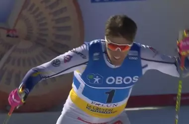 Calle Halfvarsson: L'Atleta si Cimenta in un Game Show Televisivo con un Mix di Emozioni